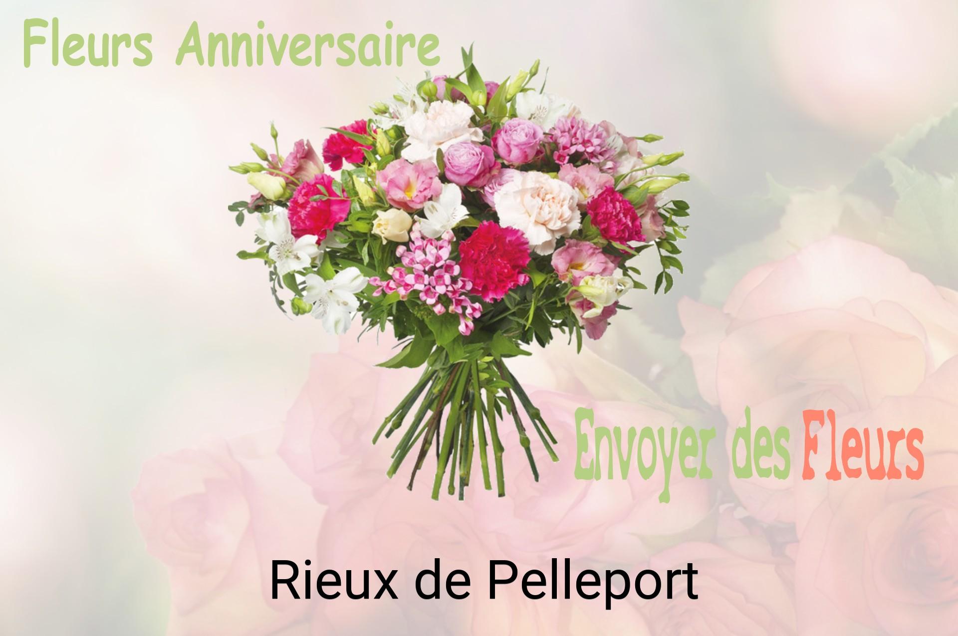 Bouquet de fleurs d’anniversaire livré à Rieux-de-Pelleport